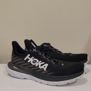 Hoka One One Mach 5 Women's Black Athletic Running Shoes (sz 8)